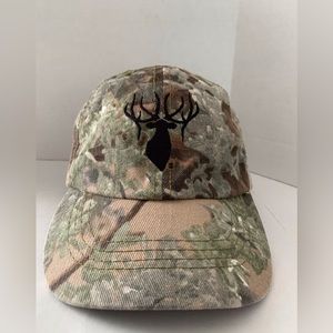 King’s Camouflage Embroidered Bucks Deer Head Adjustable Cap Hat